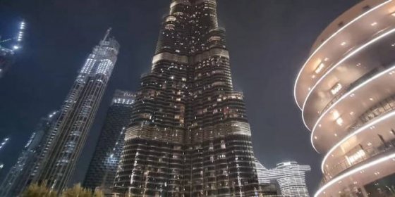 Nejvyšší budova světa Burdž Chalífa
