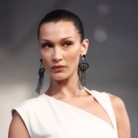 Bella Hadid Nailed TikTok's Pony Braid Hairstyle Trend Like It Was Nothing — See Photo
