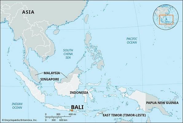 Bali propinsi (province), Indonesia