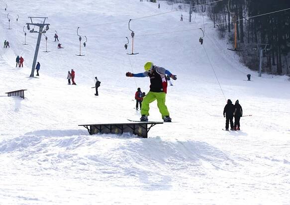Ski areál Horní Podluží - informace a mapa