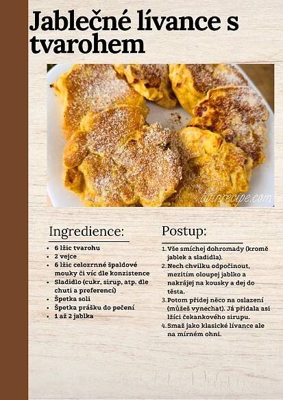 the recipe for jalepeno lavance's in french
