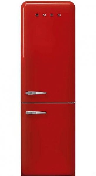 Smeg lednice s mrazákem 50´s Retro Style FAB32, červená | Viame.cz