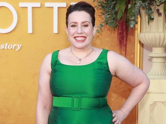Julia Quinn attends Netflix's 