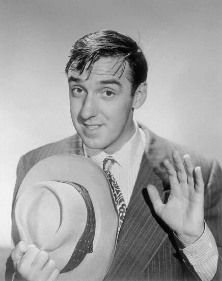 Jim Nabors is shown in this photo as a hick gasoline station attendant on The Andy Griffith Show