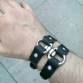 Bracelet bracelet model " Berliner 8 " cuffs cuffs