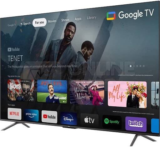 SET UHD LED TV TCL 75P735 + Soundbar TCL P733W