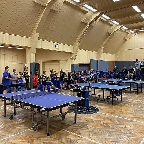 Montas cup 2023, turnaj ve stolním tenisu pro mládež do 17 let – TJ Montas Hradec Králové stolní tenis