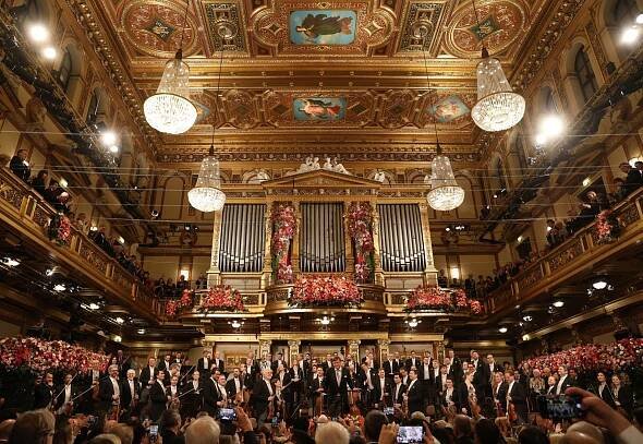 Viedenskí filharmonici vítali Nový rok poctou Brucknerovi