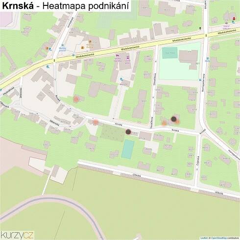 Krnská - mapy | Kurzy.cz