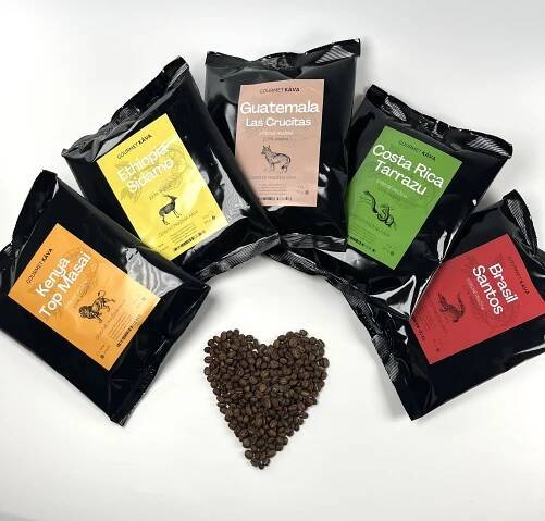 Brazílie Santos, STŘEDNĚ PRAŽENÁ, zrnková káva arabica 2