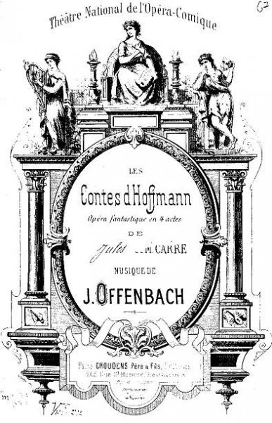 Les contes d'Hoffmann (Offenbach, Jacques) – IMSLP