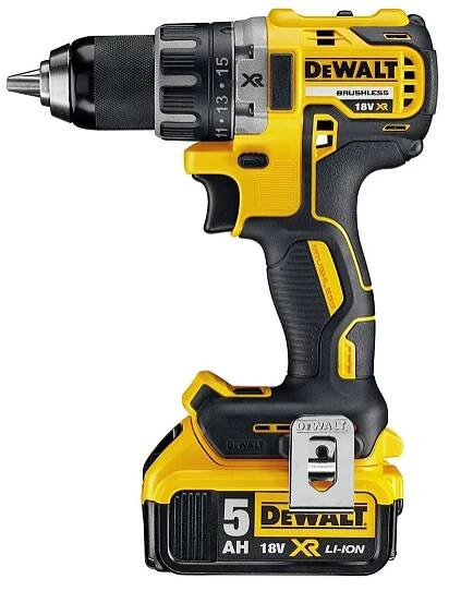 DeWalt DCD791P2 bezuhlíkové aku vrtačka 70nm 18V 2x5,0Ah - Aku vrtačky a šroubováky | MADMATSHOP.cz