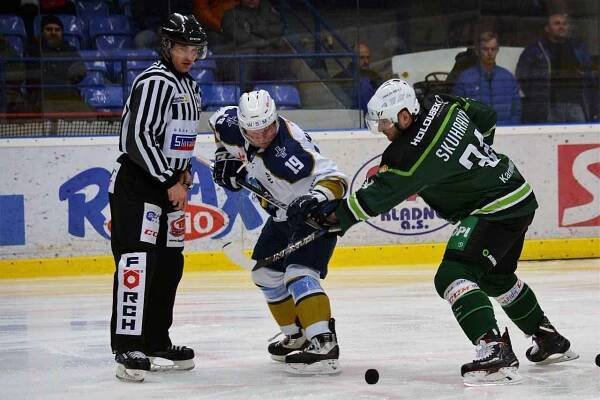 WSM liga: Kladno - Karlovy Vary.