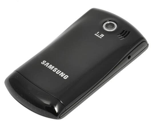 Samsung Monte Slider (E2550) Strong Black