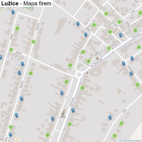 Lužice - mapy | Kurzy.cz