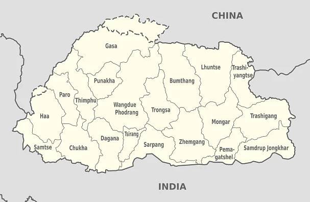 Postal codes in Bhutan