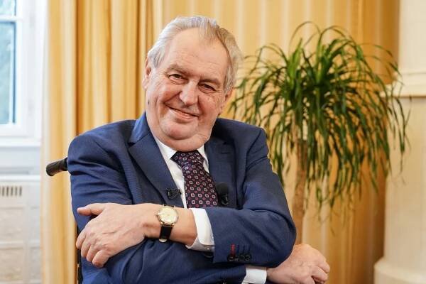 Český prezident Miloš Zeman 