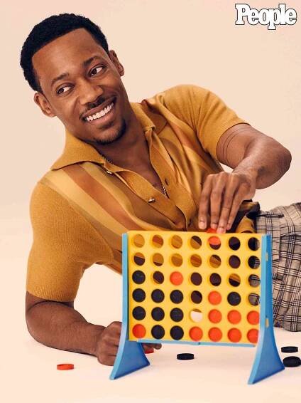 Tyler James Williams photographed at Dust Studios in West Hollywood on August 5, 2024.