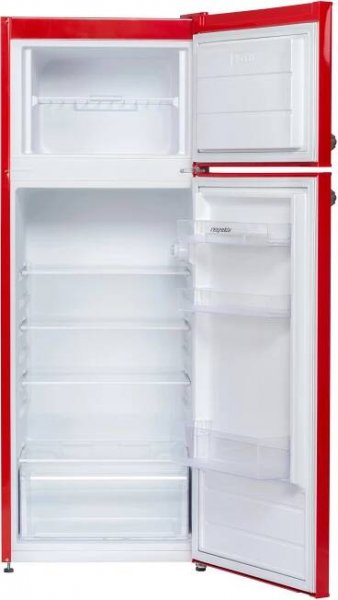 Respekta Lednice s mrazákem Bento KS144VR červená 144 x 54 x 57 cm nakoupit u OBI