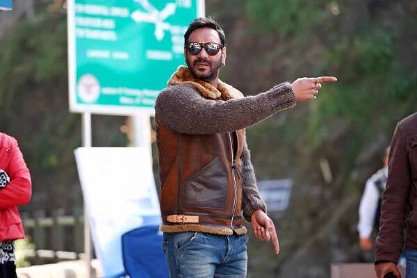 Shivaay - Z natáčení - Ajay Devgan