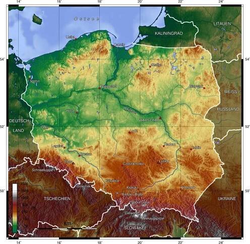 Geografie Polska – Wikipedie