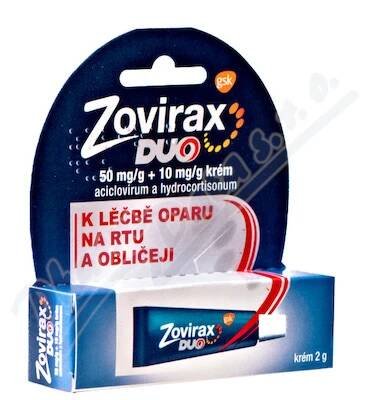Zovirax Duo 50mg/g+10mg/g crm.1x2g