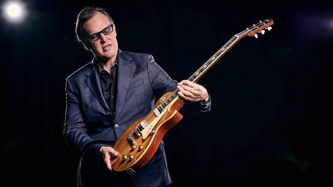 “Everything is set as loud as it can go without collapsing. All my heroes played loud – Clapton played loud,...