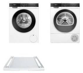 Set výrobků Siemens WG44G2Z3CS + WQ33G2A0CS + WZ27400 bílý