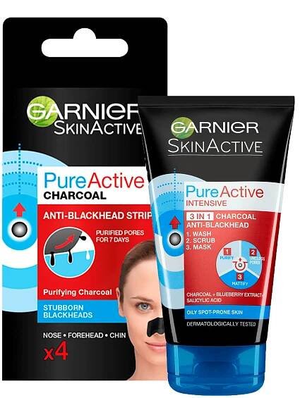 Garnier Pure Active Anti-Blackhead Duo Set