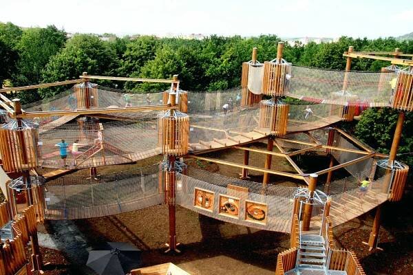 3D bludiště Most - studie - Ateliér unipark