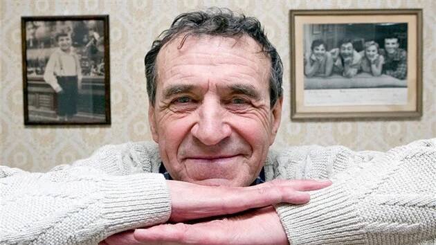 Herec František Peterka na snímku z února 2007