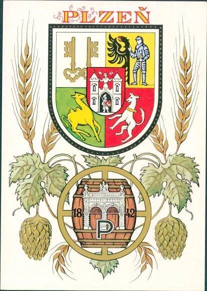 11D3715 Plzeň - městský znak