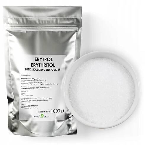 ERYTROL cukr NÍZKOKALORICKÝ 1kg ERYTRYTOL