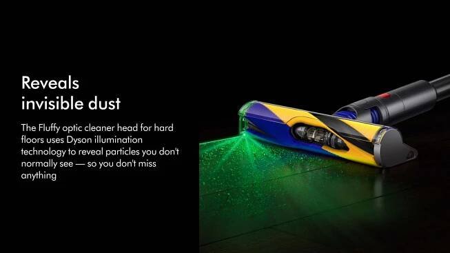 Dyson V15 Detect Absolute HEPA vacuum (Gold)
