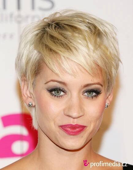 Kimberly Wyatt - celebrity účes - HappyHair