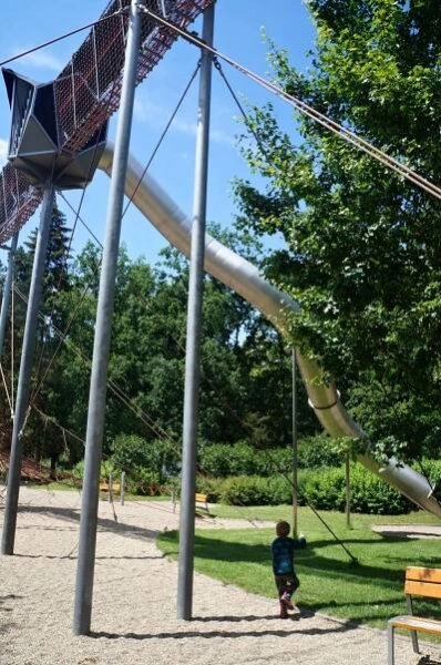 Pro šikovné šplhouny: Lanový park Vltavanů - Kačabí pohorky