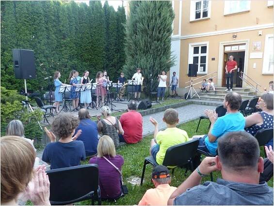 Koncert na zahradě – ZUŠ Jaroměř