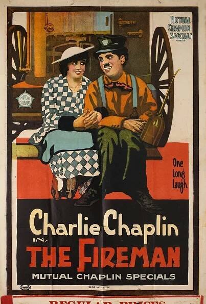 Chaplin hasičem (1916) film