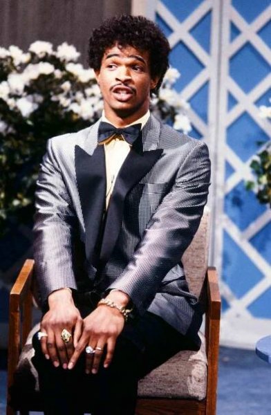 Damon Wayans as Little Richard during 'The Pat Stevens Show' skit on February 8, 1986