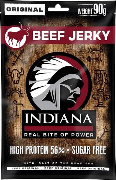 Indiana Jerky Beef Original 90 g od 160 Kč