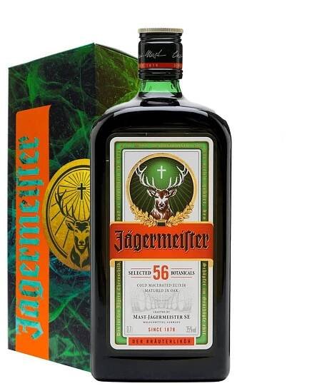 Jägermeister 0,5l 35% + svietiaci kartón