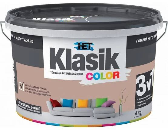 Het Klasik Color 0257 hnědý ořechový 4kg HET
