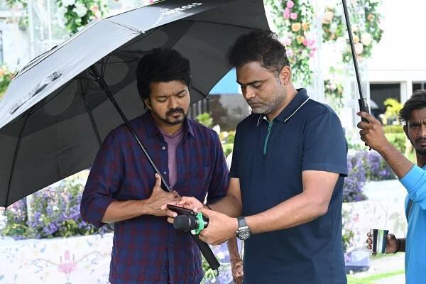 Vijay Chandrasekar, Vamsi Paidipally - Varisu - Z natáčení