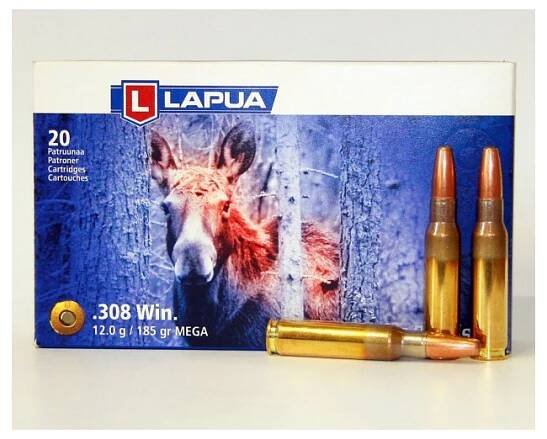 Náboje Lapua Mega 308 WIN. 12,0g