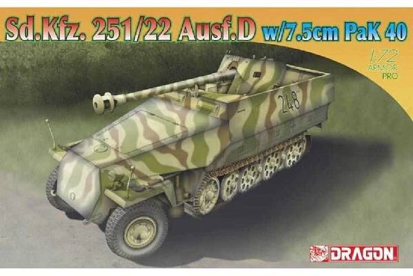 Náhled produktu - 1:72 Sd.Kfz.251/22 Ausf.D w/7.5cm PaK 40
