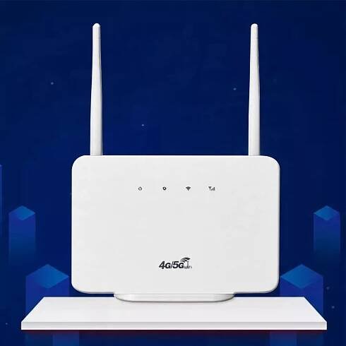 Router Modem 4G+ LTE WIFI na SIM kartu 300 Mbps 802.11 b/g/n Provozní standard LAN portů nespecifikováno