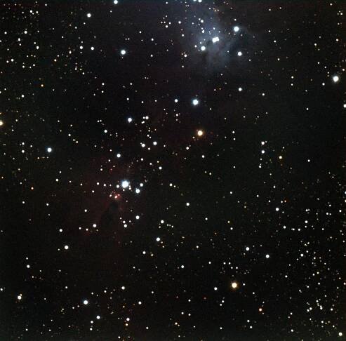NGC 2264 and Cone Nebula