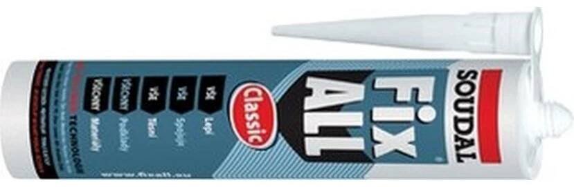 tmel Fix ALL Turbo bílý 290ml lepící SOUDAL