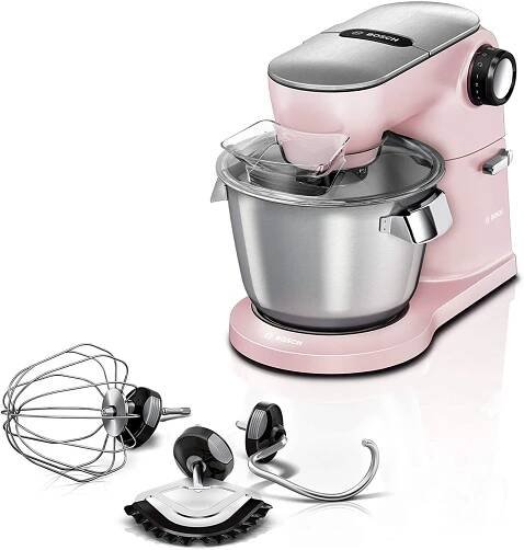Ivo GRANDIČ - Domácí potřeby - Bosch - Bosch MUM9A66N00 kuchyňský robot 1600 W, 5.5 l růžový 