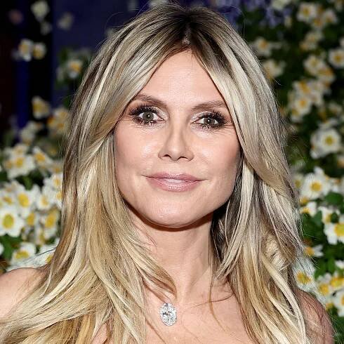 Heidi Klum Wore Clubbing Makeup on the Cannes Red Carpet